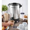 imageElite Gourmet CCM035 MaxiMatic 30 Cup Stainless Steel Coffee Urn Removable Filter For Easy Cleanup Two Way Dispenser with CoolTouch Handles Electric Coffee Maker Urn Stainless SteelStainless Steel