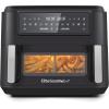 imageElite Gourmet EAF0201 Personal Compact Space Saving Electric Hot Air Fryer OilLess Healthy Cooker Timer ampamp Temperature Controls 1000W 21 Quart BlackBlack