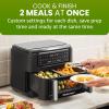 imageElite Gourmet EAF0201 Personal Compact Space Saving Electric Hot Air Fryer OilLess Healthy Cooker Timer ampamp Temperature Controls 1000W 21 Quart BlackBlack