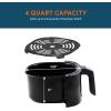 imageElite Gourmet EAF5317D Digital 53Qt Hot Air Fryer 7 Menu Functions 1350W OilLess Healthy Cooker Timer ampamp Temperature Controls PFOAPTFE Free Black40 Quart
