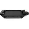 imageElite Gourmet ECP126 Electric Crepe Maker Pancake Hot Cakes and Nonstick Griddle with Spreader Spatula and Recipes 12quot Black105 x 85