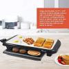 imageElite Gourmet ECP126 Electric Crepe Maker Pancake Hot Cakes and Nonstick Griddle with Spreader Spatula and Recipes 12quot Black18 x 105