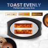 imageElite Gourmet ECT4400B Long Slot 4 Slice Toaster Countdown Timer 6 Toast Setting Defrost Cancel Function Builtin Warming Rack Extra Wide Slots for Bagel Waffle Stainless Steel2 Slice
