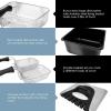 imageElite Gourmet EDF3500 Electric Immersion Deep Fryer Removable Basket Timer Control Adjustable Temperature Lid with Viewing Window and Odor Free Filter45 Quart  17 cup