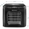 imageElite Gourmet EFD313B Programmable Food Dehydrator Food Dehydrator Adjustable Temperature Controls Jerky Herbs Fruit Veggies Snacks 6 Stainless Steel Trays6 Stainless Steel Trays