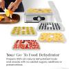 imageElite Gourmet EFD313B Programmable Food Dehydrator Food Dehydrator Adjustable Temperature Controls Jerky Herbs Fruit Veggies Snacks 6 Stainless Steel Trays5 Stainless Steel Trays