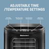 imageElite Gourmet EFD313B Programmable Food Dehydrator Food Dehydrator Adjustable Temperature Controls Jerky Herbs Fruit Veggies Snacks 6 Stainless Steel Trays6 Stainless Steel Trays