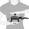 imageElite Gourmet EFS400 Personal Stir Fry Griddle Pan Rapid Heat Up 600 Watts Nonstick Electric Skillet with Tempered Glass Lid Black675 x 675