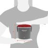 imageElite Gourmet EFW6080R Warmables Lunch Box Electric Food Warmer with Stainless Steel Pot 32 Ounce Grey Red