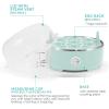 imageElite Gourmet EGC322CW Easy Egg Cooker Electric 7Egg Capacity Soft Medium HardBoiled Egg Cooker with Auto ShutOff Measuring Cup Included BPA Free Classic WhiteRetro Mint