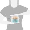 imageElite Gourmet EGC322CW Easy Egg Cooker Electric 7Egg Capacity Soft Medium HardBoiled Egg Cooker with Auto ShutOff Measuring Cup Included BPA Free Classic WhiteRetro Mint