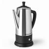 imageElite Gourmet EHC111A Personal SingleServe Compact Coffee Maker Brewer Includes 14Oz Stainless Steel Interior Thermal Travel Mug Compatible with Coffee Grounds Reusable Filter BlackBlack