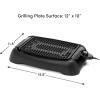 imageElite Gourmet EPN2976 2in1 Nonstick Panini Press ampamp Indoor Grill Opens 180Degree Gourmet Sandwich Maker Floating Hinge Fits All Foods Contact Grill with Removable Grease Tray Stainless SteelBlack