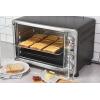 imageElite Gourmet ERO2008NFFP Countertop XL Toaster Oven Rotisserie Bake Grill Broil Roast Toast Keep Warm and Steam 23L capacity fits a 12 pizza 6Slice Black18Slice  45L