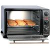 imageElite Gourmet ERO2008NFFP Countertop XL Toaster Oven Rotisserie Bake Grill Broil Roast Toast Keep Warm and Steam 23L capacity fits a 12 pizza 6Slice Black6Slice  23 L w Rotisserie