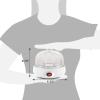 imageElite Gourmet Easy Electric 7 Egg Capacity Cooker Poacher Omelet Maker Scrambled Soft Medium Hard Boiled with Auto ShutOff and Buzzer BPA Free Charcoal GreySnow