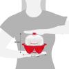 imageElite Gourmet Easy Electric 7 Egg Capacity Cooker Poacher Omelet Maker Scrambled Soft Medium Hard Boiled with Auto ShutOff and Buzzer BPA FreeRed