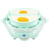 imageElite Gourmet Easy Electric 7 Egg Capacity Soft Medium HardBoiled Cooker Poacher Scrambled Omelet Maker with Auto ShutOff and Buzzer BPA FreeMint