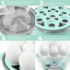 imageElite Gourmet Easy Electric 7 Egg Capacity Soft Medium HardBoiled Cooker Poacher Scrambled Omelet Maker with Auto ShutOff and Buzzer BPA FreeMint