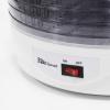 imageElite Gourmet Food Dehydrator 5 BPAFree Stackable Transparent for Homemade Jerky Herbs Fruit Veggies Meats Snacks Treats 5 Trays White