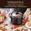 imageElite Gourmet MST275XP Electric Oval Slow Cooker 2Qt Capacity PurpleBlack