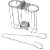 imageElite by Americana ECT542R Retro PopUp Hot Dog and Bun Toaster Cooker Machine with Tongs Heat Veggie Links Kosher Beef Turkey Sausages Bratwurst 2 Slice RedRed