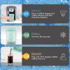 imageHyperChiller HC2M Patented Iced CoffeeBeverage Cooler NEW IMPROVEDSTRONGER AND MORE DURABLE Ready in One Minute Reusable for Iced Tea Wine Spirits Alcohol Juice 125 Oz Mint BlueMint