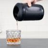 imageHyperChiller HC2M Patented Iced CoffeeBeverage Cooler NEW IMPROVEDSTRONGER AND MORE DURABLE Ready in One Minute Reusable for Iced Tea Wine Spirits Alcohol Juice 125 Oz Mint BlueBlack