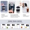 imageHyperChiller HC2M Patented Iced CoffeeBeverage Cooler NEW IMPROVEDSTRONGER AND MORE DURABLE Ready in One Minute Reusable for Iced Tea Wine Spirits Alcohol Juice 125 Oz Mint BlueStainless Steel