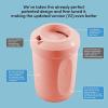 imageHyperChiller HC2M Patented Iced CoffeeBeverage Cooler NEW IMPROVEDSTRONGER AND MORE DURABLE Ready in One Minute Reusable for Iced Tea Wine Spirits Alcohol Juice 125 Oz Mint BlueRose Gold