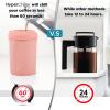imageHyperChiller HC2M Patented Iced CoffeeBeverage Cooler NEW IMPROVEDSTRONGER AND MORE DURABLE Ready in One Minute Reusable for Iced Tea Wine Spirits Alcohol Juice 125 Oz Mint BlueRose Gold