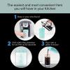 imageHyperChiller HC3 Patented Iced CoffeeBeverage Cooler NEW IMPROVEDSTRONGER AND MORE DURABLE Ready in One Minute Reusable for Iced Tea Wine Spirits Alcohol Juice 125 Oz BlackAqua Sky