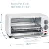 imageMaxiMatic ETO113 Elite Cuisine 2Slice Toaster Oven with 15 Minute Timer White