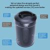 imageNEW HyperChiller SLIM HBC100SS Dual Wall Vacuum Insulated Slim Can Cooler Beer Soda Energy Drinks Seltzer Wine Cooler Fits All Standard 12 OZ Slim Cans Cup Holder Friendly Stainless SteelCobalt