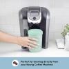 imageNEW HyperChiller SLIM HBC100SS Dual Wall Vacuum Insulated Slim Can Cooler Beer Soda Energy Drinks Seltzer Wine Cooler Fits All Standard 12 OZ Slim Cans Cup Holder Friendly Stainless SteelMint
