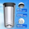 imageNEW HyperChiller SLIM HBC100SS Dual Wall Vacuum Insulated Slim Can Cooler Beer Soda Energy Drinks Seltzer Wine Cooler Fits All Standard 12 OZ Slim Cans Cup Holder Friendly Stainless SteelStainless Steel