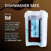 imageNEW HyperChiller SLIM HBC100SS Dual Wall Vacuum Insulated Slim Can Cooler Beer Soda Energy Drinks Seltzer Wine Cooler Fits All Standard 12 OZ Slim Cans Cup Holder Friendly Stainless SteelWhite