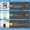 imageNEW HyperChiller SLIM HBC100SS Dual Wall Vacuum Insulated Slim Can Cooler Beer Soda Energy Drinks Seltzer Wine Cooler Fits All Standard 12 OZ Slim Cans Cup Holder Friendly Stainless SteelMint