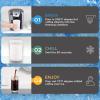 imageNEW HyperChiller SLIM HBC100SS Dual Wall Vacuum Insulated Slim Can Cooler Beer Soda Energy Drinks Seltzer Wine Cooler Fits All Standard 12 OZ Slim Cans Cup Holder Friendly Stainless SteelWhite