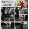 imageNEW HyperChiller SLIM HBC100SS Dual Wall Vacuum Insulated Slim Can Cooler Beer Soda Energy Drinks Seltzer Wine Cooler Fits All Standard 12 OZ Slim Cans Cup Holder Friendly Stainless SteelWhite