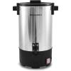 imageElite Gourmet CCM035 MaxiMatic 30 Cup Stainless Steel Coffee Urn Removable Filter For Easy Cleanup Two Way Dispenser with CoolTouch Handles Electric Coffee Maker Urn Stainless SteelStainless Steel