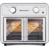 imageElite Gourmet EAF1010D Programmable 10L Air Fryer Convection Countertop Oven 8 Menu Settings Temperature  Timer Controls Bake Toast Broil Air Fry 1500W with Recipes Steel Exterior127 Qt