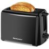 imageElite Gourmet ECT1027B Cool Touch Toaster with 6 Temperature Settings ampamp Extra Wide 125quot Slots for Bagels Waffles Specialty Breads Puff Pastry Snacks ETL Certified 2 Slices BlackBlack