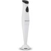 imageElite Gourmet EHB2425X Electric Immersion Hand Blender Stick Mixer Chopper 1Touch Control Multi Purpose 150 Watts For Soups Sauces Baby Food WhiteWhite
