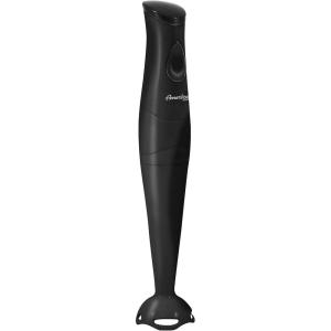 imageElite Gourmet EHB2425X Electric Immersion Hand Blender Stick Mixer Chopper 1Touch Control Multi Purpose 150 Watts For Soups Sauces Baby Food WhiteBlack