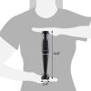 imageElite Gourmet EHM003M MaxiMatic Ultra Power Electric 5Speed Kitchen Hand Mixer with 2 Extra Wide Stainless Steel Smooth Creamy Whipped Mixtures Plus Convenient Beater Storage Mint BlueBlack