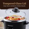 imageElite Gourmet ERC006SS 6Cup Electric Rice Cooker with Stainless Steel Inner Pot Makes Soups Stews Porridges Grains and Cereals 6 cup 3 cups uncooked BlackBlack
