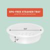 imageElite Gourmet ERC006SS 6Cup Electric Rice Cooker with Stainless Steel Inner Pot Makes Soups Stews Porridges Grains and Cereals 6 cup 3 cups uncooked BlackWhite