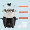 imageElite Gourmet ERC2010B Electric Rice Cooker with Stainless Steel Inner Pot Makes Soups Stews Porridges Grains and Cereals 10 cups cooked 5 Cups uncooked Black10 Cups Cooked