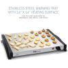 imageMaxiMatic Dual Buffet Server Food Warmer Adjustable Temp For Parties ampamp Holidays 25 Quart Stainless SteelStainless Steel